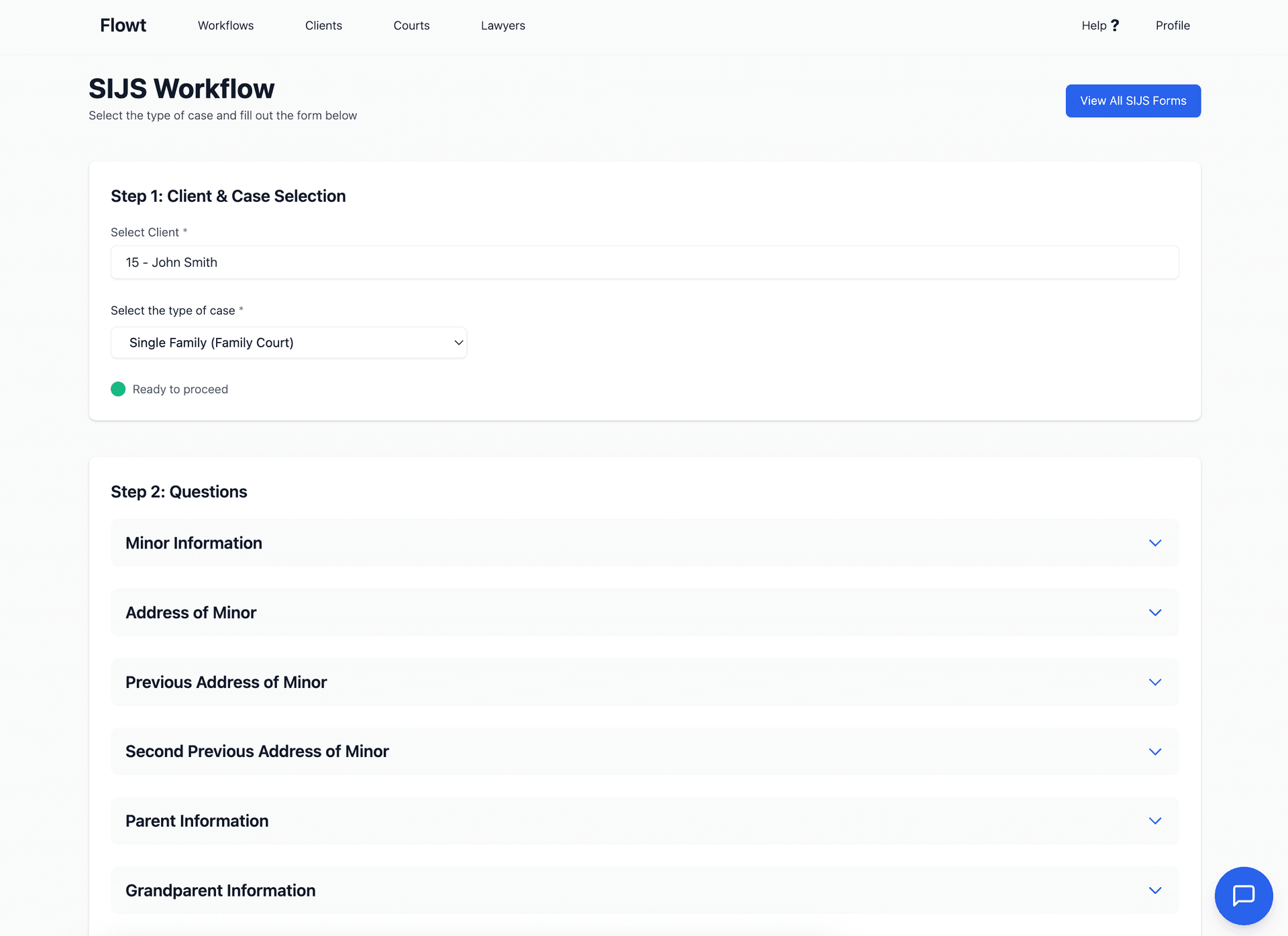 Workflow automation interface